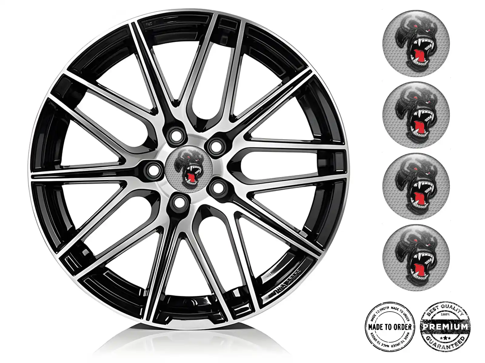 Wheel Decal Design Personalized Brand Drift Spectrum